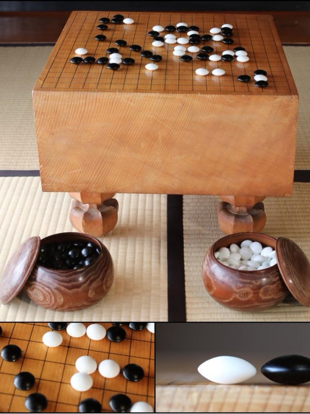 Go Game Set High Quality Go Board Gift Box with Melamin